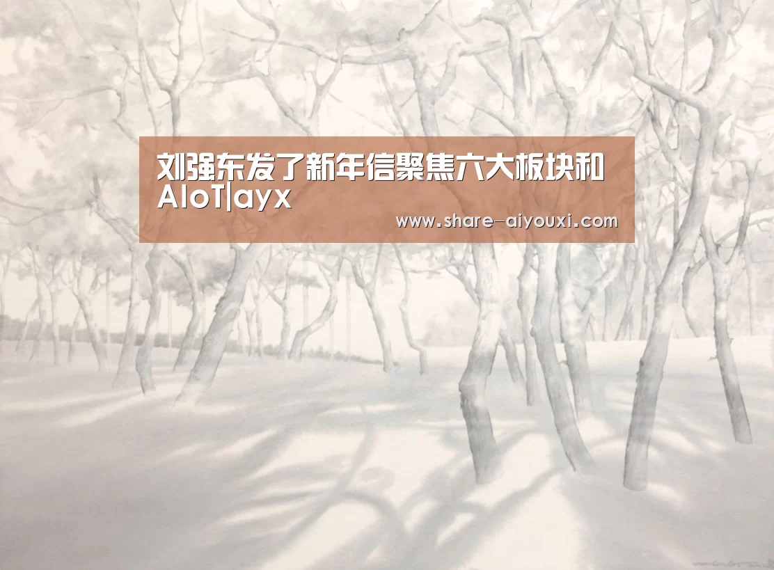 刘强东发了新年信聚焦六大板块和AIoT|ayx(图2)